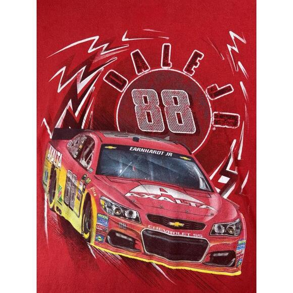 NASCAR Other - Dale Earnhardt Jr. 88 Adult 3XL Red TShirt NASCAR Hendrick Motors 2016 2-Sided